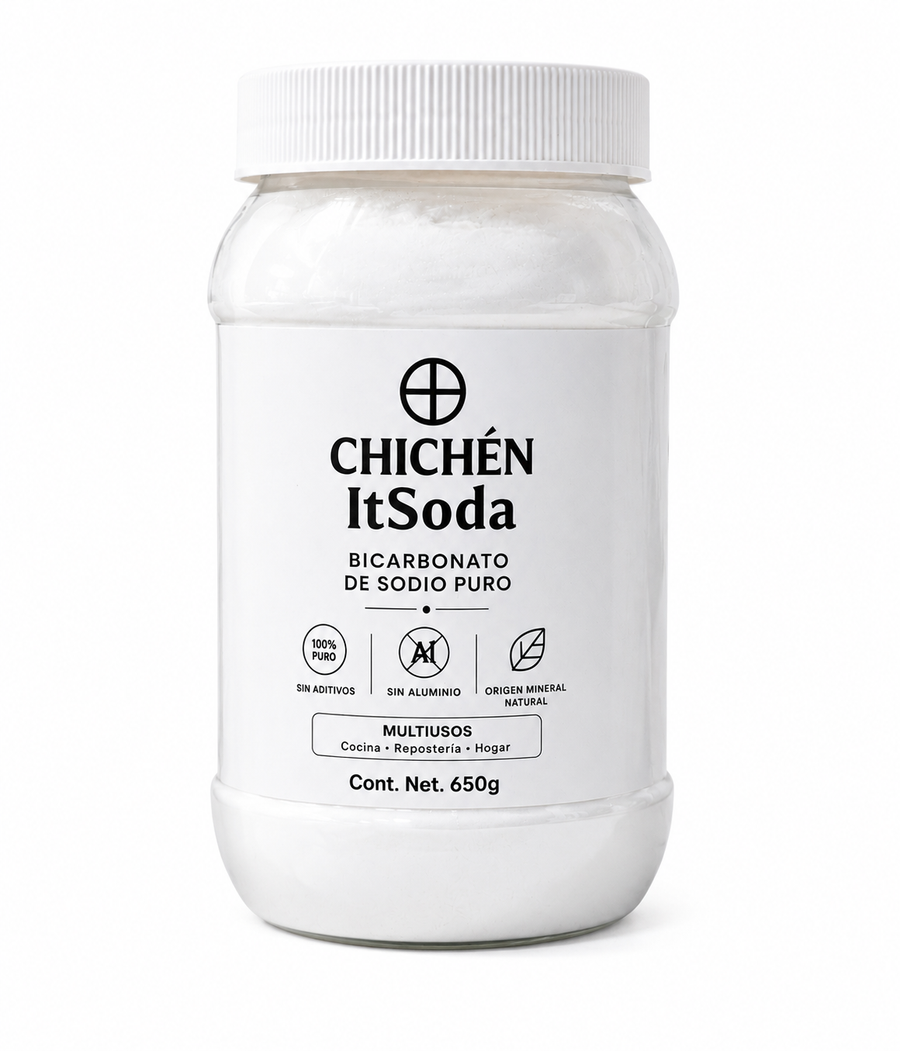 Bicarbonato de sodio puro, Sin Aluminio Chichén ItSoda